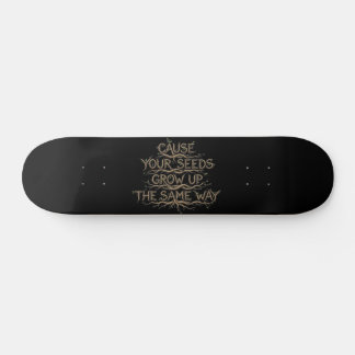 Skateboard Art mural de planche de skate de texte de Hip Hop