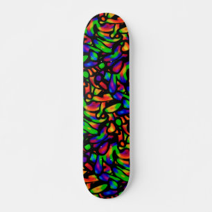 Skateboard Art néon