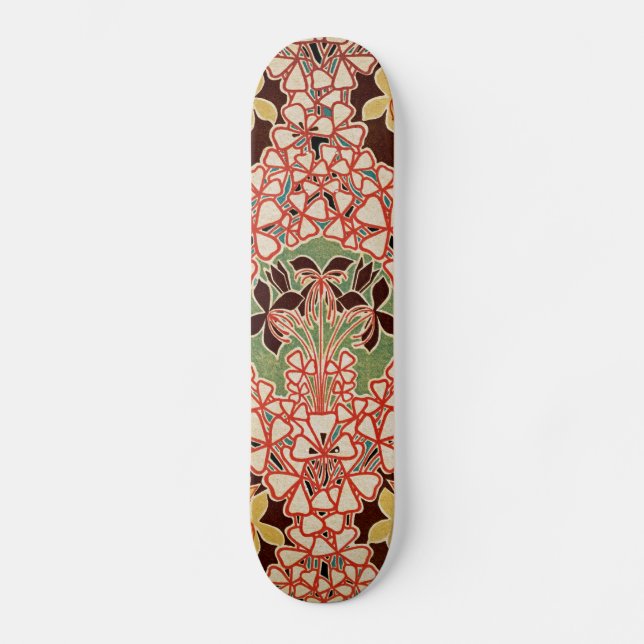 Skateboard Art Nouveau Design #6 @ Victoria Shaylee (Recto)