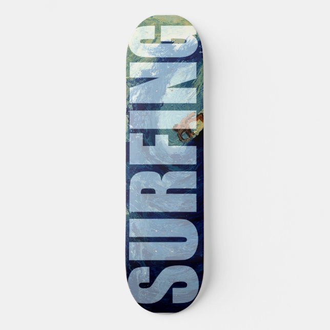 Skateboard Art surfant de plate-forme de panneau de patin de (Recto)