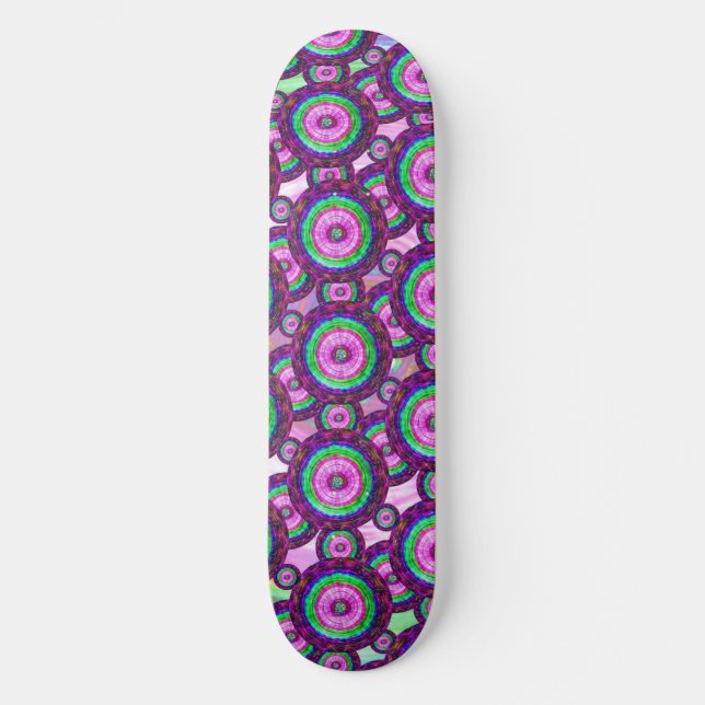 Skateboard Art Tie-Dye Tripant (Recto)