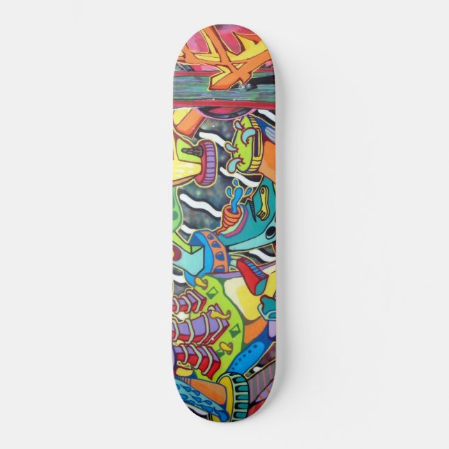 Skateboard Art urbain 1. (Recto)