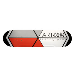 Skateboard ArtCore skateboards/Big Logo RED