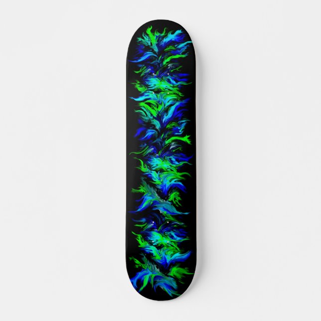 Skateboard Artdeco de style arc-en-ciel (Devant)