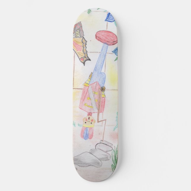 Skateboard Artisanat sur mesure pour les enfants, jouet pour  (Recto)