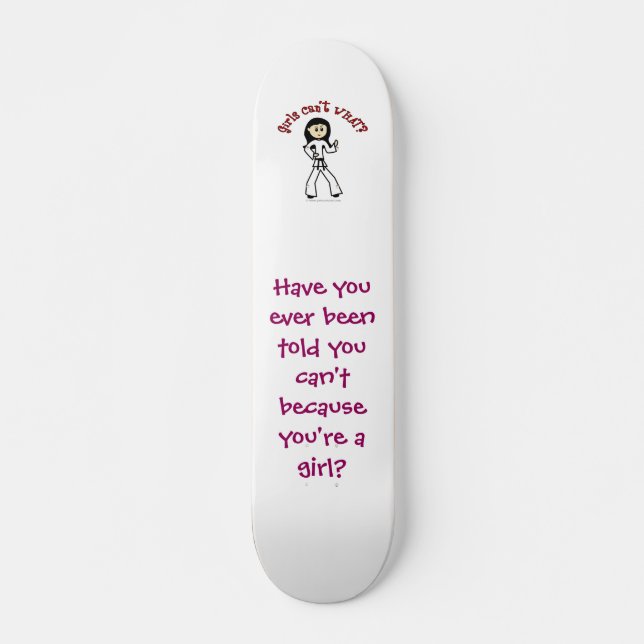 Skateboard Arts martiaux des femmes légères (Devant)