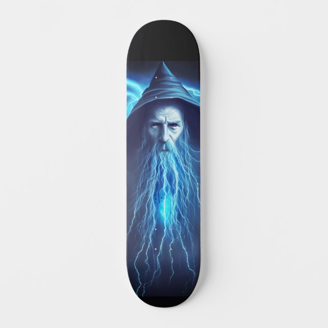 Skateboard Assistant Imaginaire bleu illustration Thunder gra (Recto)