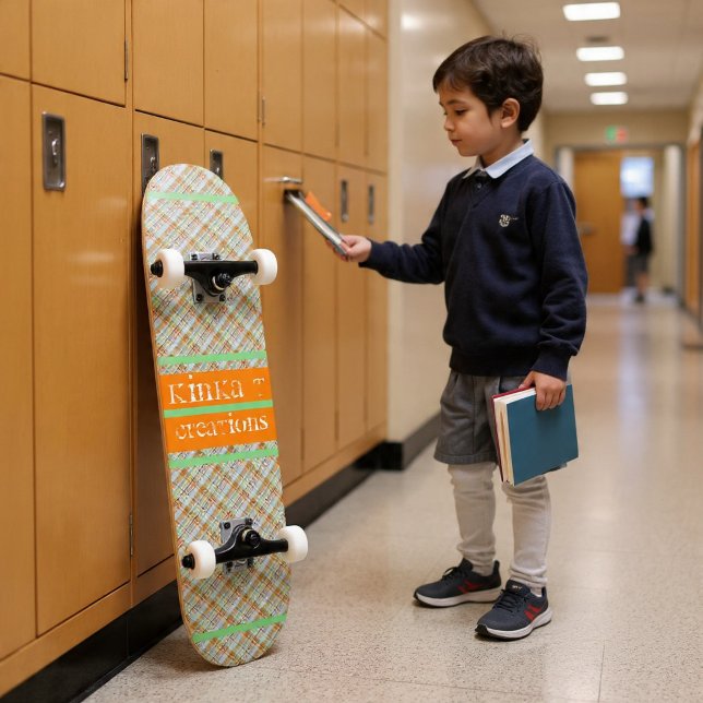 Skateboard Aston Plaids  (Créateur téléchargé)
