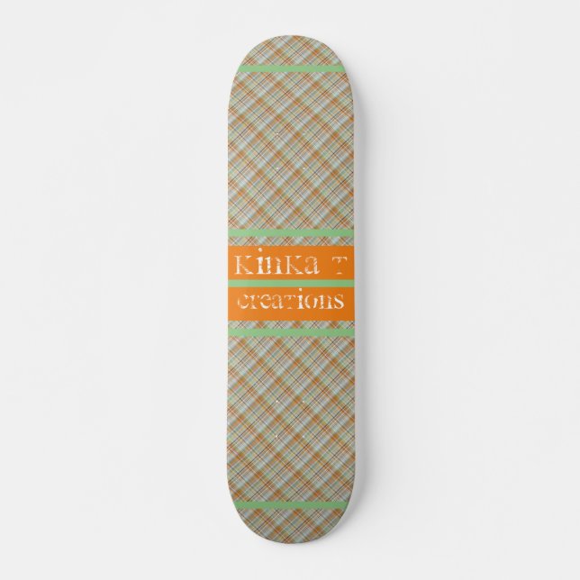 Skateboard Aston Plaids (Devant)