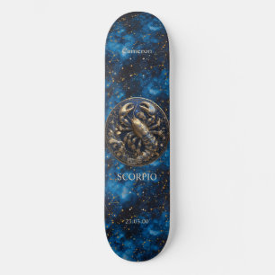 Skateboard Astrologie Scorpion personnalisé