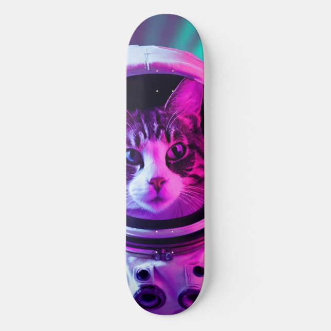 Skateboard astronaute (Recto)