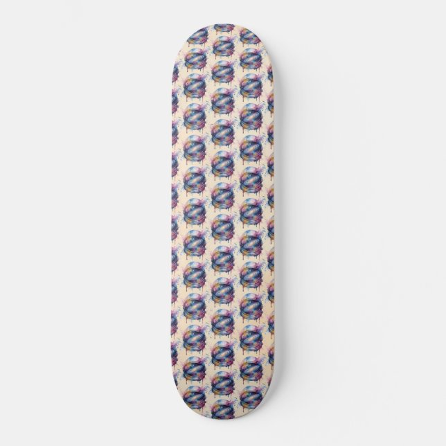 Skateboard Astronaute (Recto)
