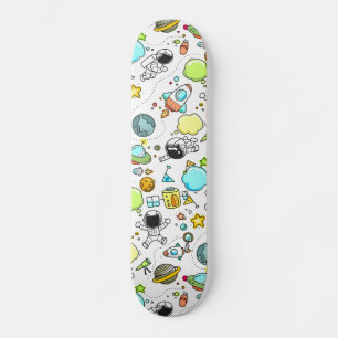 Skateboard Astronaute de l'espace beau cool