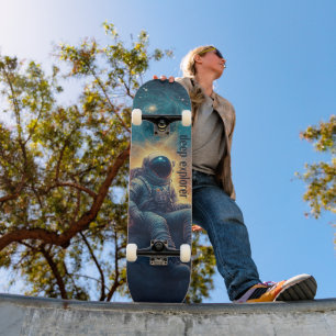 Skateboard Astronaute de l'exploration spatiale profonde