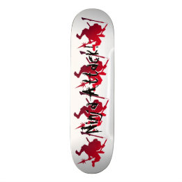 Skateboard Attaque de Ninja !