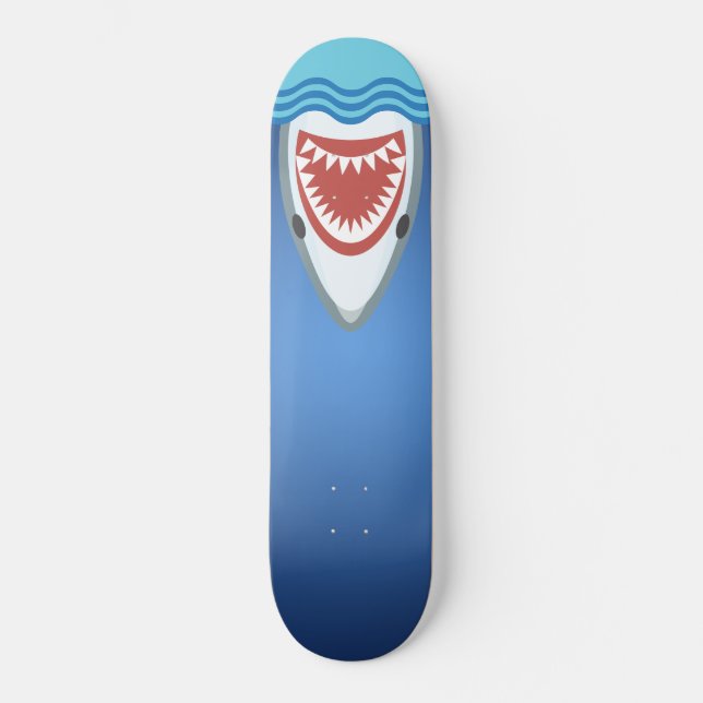 Skateboard Attaque de requin (Recto)