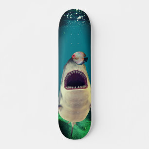 Skateboard Attaque de requins