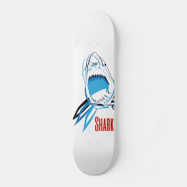 Skateboard Attaque de requins (Recto)