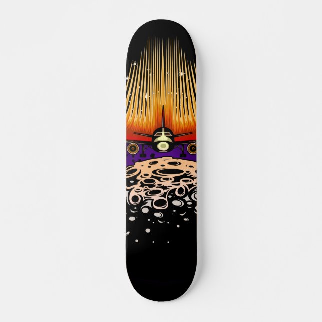 Skateboard Atterrissage sur la Lune (Devant)