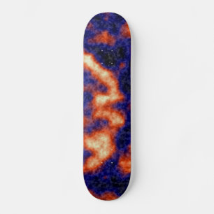 Skateboard Au-dessus de la tempête