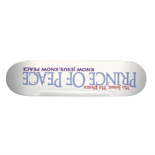 Skateboard Aucun Jésus, aucune paix : gaucher