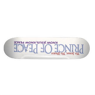 Skateboard Aucun Jésus, aucune paix : gaucher