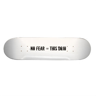 Skateboard aucune crainte = cette plate-forme de dojo