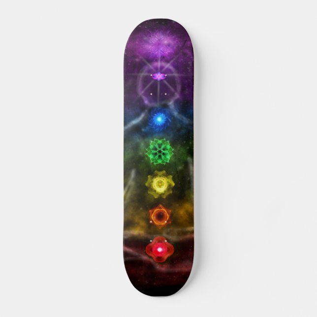 SKATEBOARD AURA ÉTHÉRÉE CHAKRA (Recto)