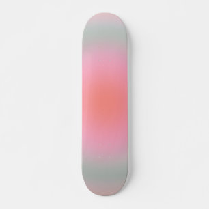 Skateboard Aura minimaliste Pastel Gradient