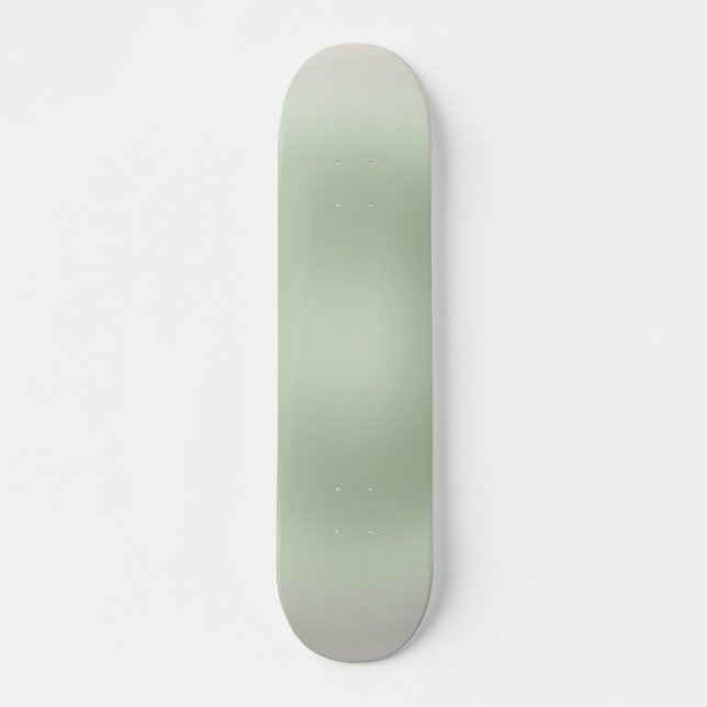 Skateboard Aura Vert Sage (Devant)