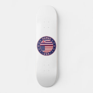 Skateboard Autocollant Hawaii, Hawaii, USA