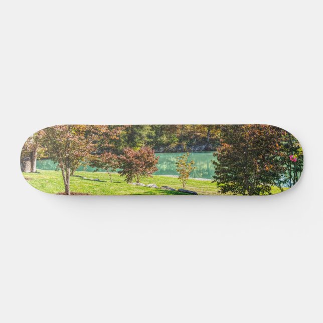 Skateboard Automne À Dogwood (Horz)