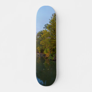 Skateboard Automne Matin Lac Springfield