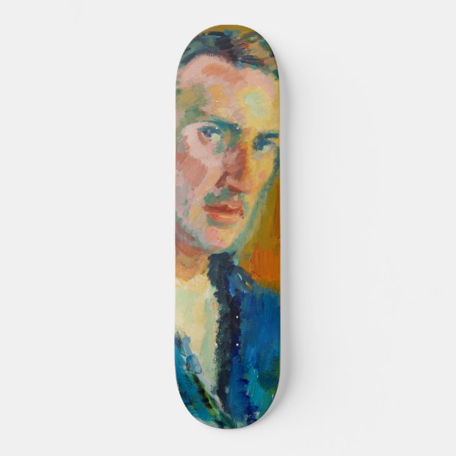 Skateboard Autoportrait (par Magnus Enckell) (Recto)