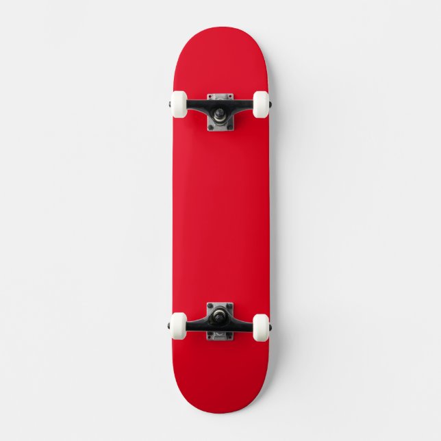 Skateboard Autorité rouge simple® (Recto)