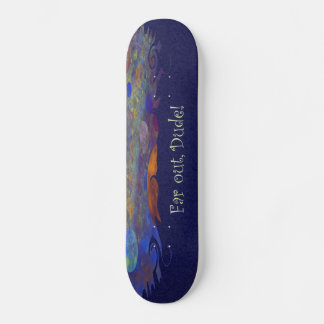 Skateboard Autre univers de l'art Abstrait