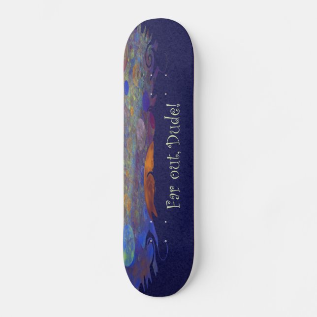 Skateboard Autre univers de l'art Abstrait (Recto)
