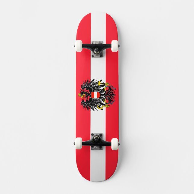 Skateboard Autriche (Recto)