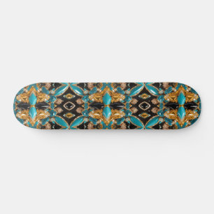 Skateboard avec Bahamas Colors Design