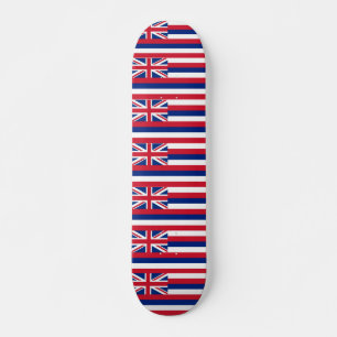 Skateboard avec drapeau d'Hawaii