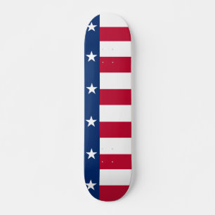 Skateboard avec drapeau du Texas