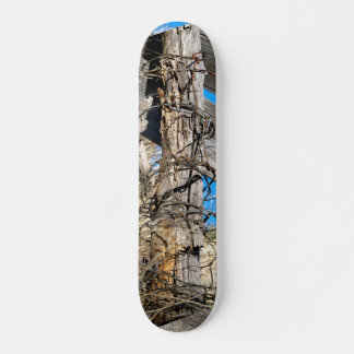 Skateboard avec Gnarly Rousty Barbed Design