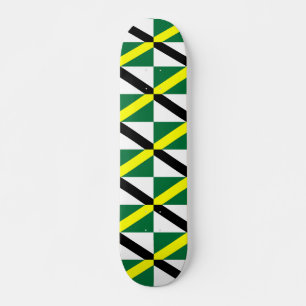 Skateboard avec le drapeau de Monterey, Californie