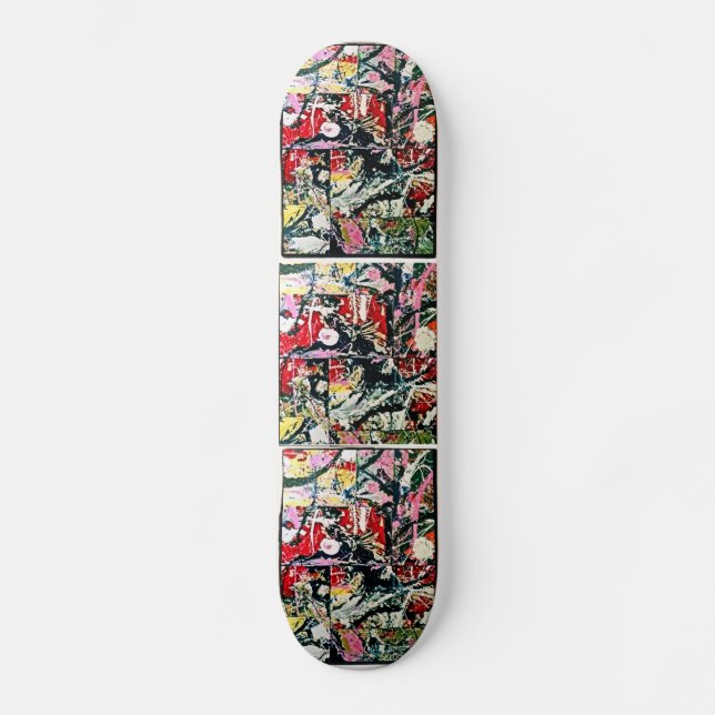 SKATEBOARD AVISE GOUTTES (Recto)