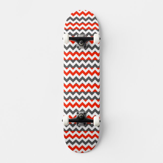 Skateboard Aztec Chevron Zigzag Stripe Motif 2 (Recto)