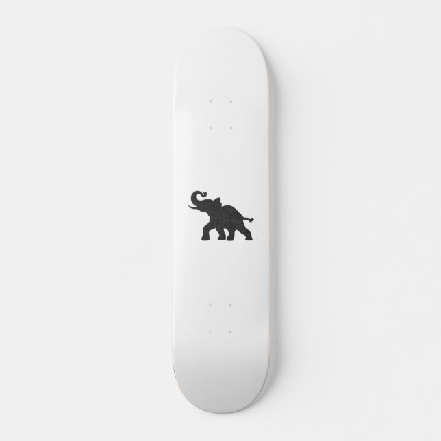 Skateboard Baby Elephant courant silhouette (Devant)