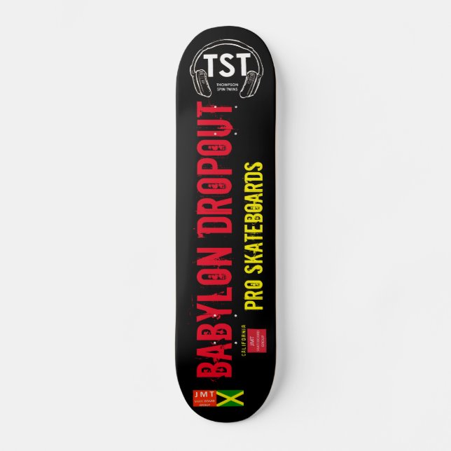 SKATEBOARD BABYLON DROP DEHORS SKATEBOARDS / JMT USA (Recto)