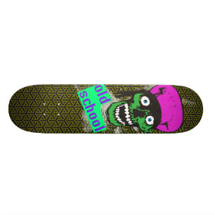 Skateboard badass de vieille école