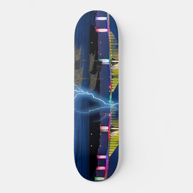 Skateboard Baie des Pirates (Recto)