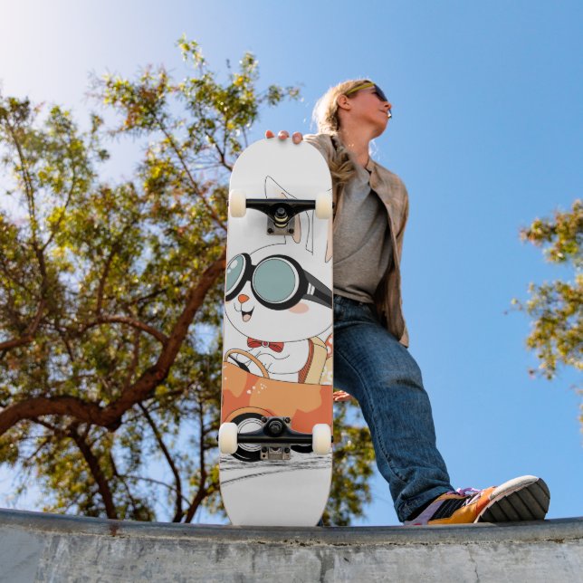 Skateboard Balade en hopping Bunny Carrot (Extérieur 1)